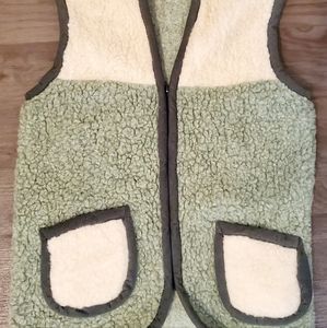 Vintage Eluna sheep wool vest